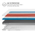 Costa Rican Flag Distressed MacBook Cases